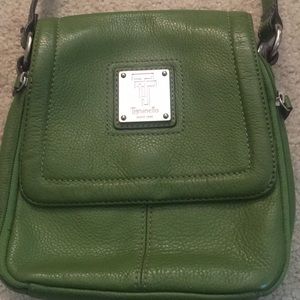 Tignanello Forest Green Purse NWOT